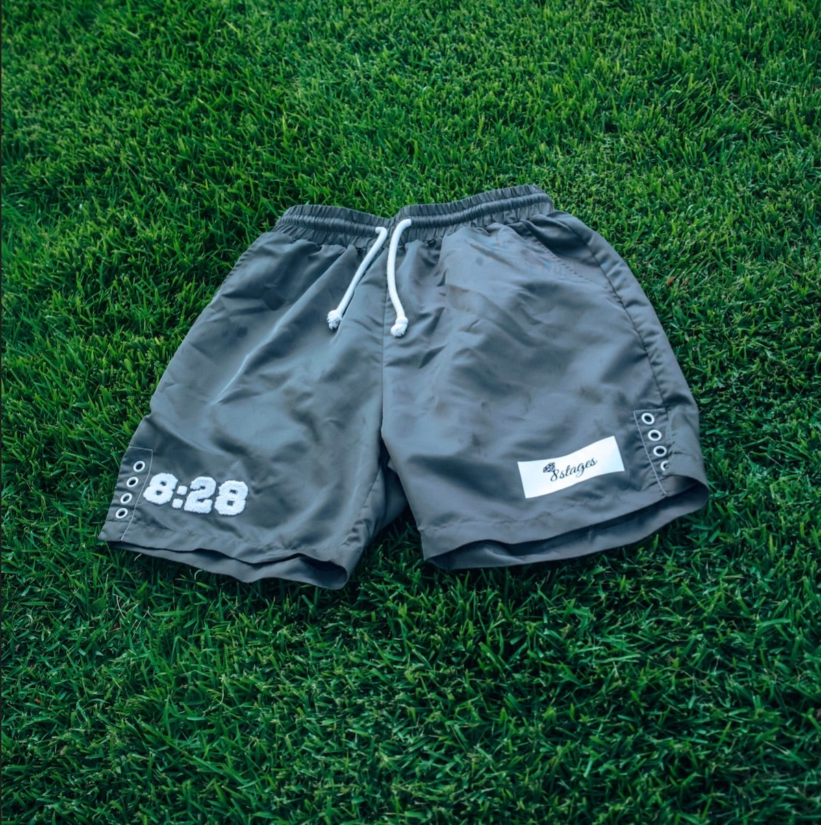 Gray 8:28 Shorts