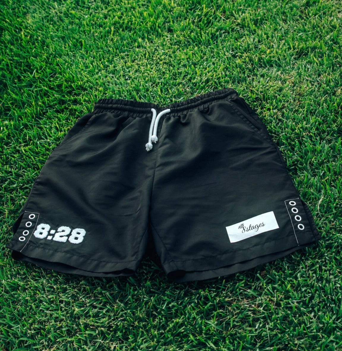 Black 8:28 Shorts